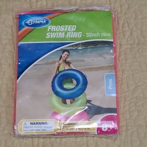 Olympia frosted pool swim ring